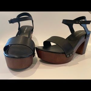 Platform Block Heel